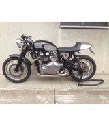 Exhaust for Thruxton {{8f81d80011924fed4b8b4c82cba70}} - Homologated - Hot Rod - Mass - cafetwin