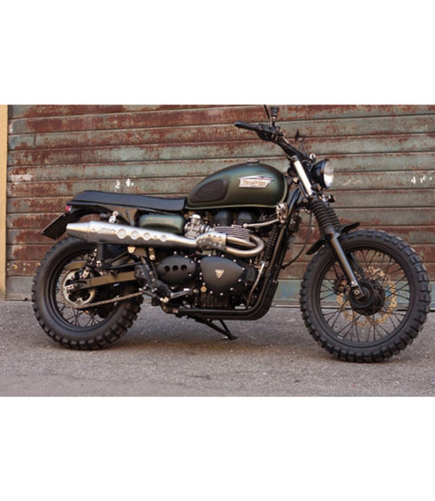 Scarico Scrambler EFI 2 in 1 Alto Zard - cafetwin