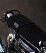 Comfort Seat for Interceptor 650 / GT 650 Royal Enfield - Black - cafetwin