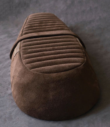 Seat Comfort for Interceptor / GT 650 Royal Enfield - Brown - cafetwin
