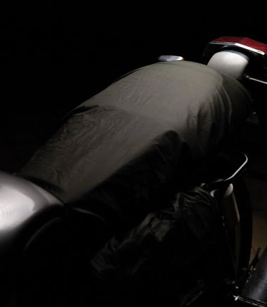 Seat for Interceptor / GT 650 in Tobacco Brown Leather - cafetwin