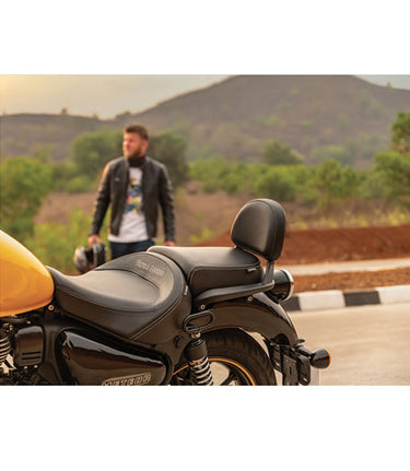 Seat Touring for Meteor 350 Royal Enfield Black - cafetwin