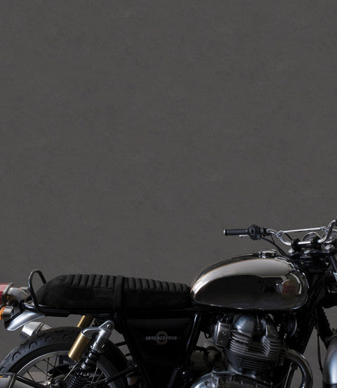 Saddle Interceptor Touring Royal Enfield Black