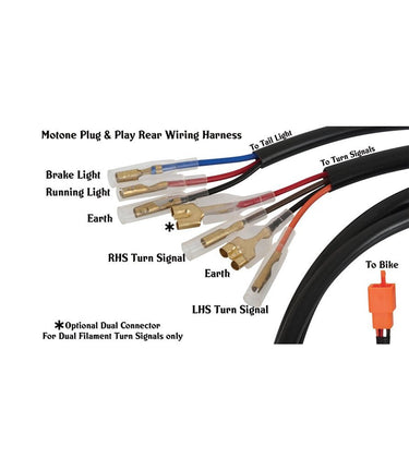 Réservoir de Queue pour Triumph avec phare Eldorado - cafetwin