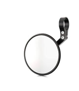 Approved Circular Bar End Motorcycle Mirror - S - cafetwin