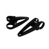 Black Headlight Bracket for 41mm Forks for Triumph - cafetwin
