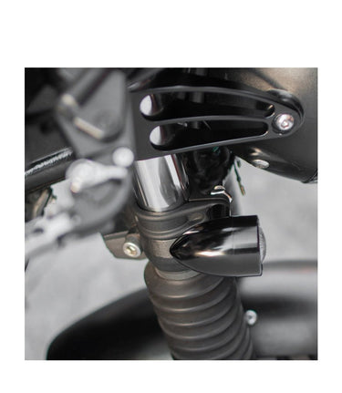 Support de Clignotants Protections avant pour fourches de 41 mm - cafetwin