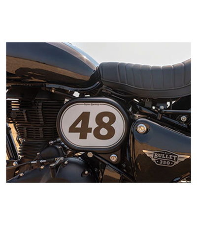 Plaque d'immatriculation Royal Enfield Classic 500