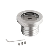 Monza Fuel Cap for Triumph - Polished Silver - cafetwin