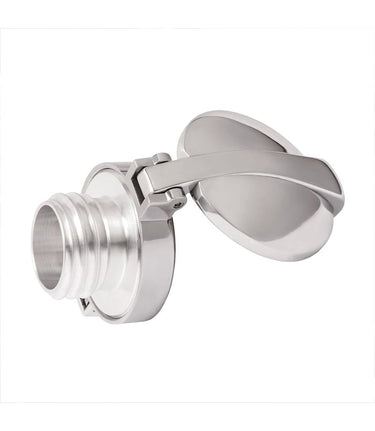 Monza Fuel Cap for Triumph - Polished Silver - cafetwin