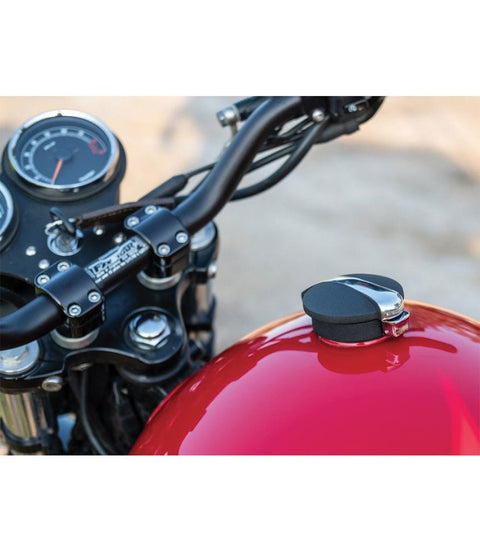 Tappo Serbatoio Monza per Triumph - Nero Argento - cafetwin