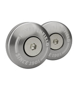 Silver Bar End Weights for Interceptor and Continental GT 650 - cafetwin