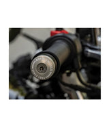 Silver Bar End Weights for Interceptor and Continental GT 650 - cafetwin