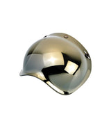 Biltwell Bubble Gold Visor for Open Face Helmet - Universal - cafetwin