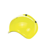 Biltwell Bubble Yellow visor for Jet helmet - cafetwin