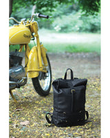 Zaino Moto Vintage Nero - Trip Machine - cafetwin