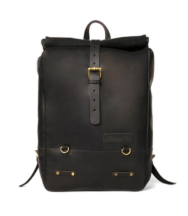 black leather motorcycle backpack LEWHISPER RETRO Engineered for those who live on the move Best Motorcycle Backpacks for 2025