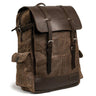 Trip Machine Vintage Motorcycle Backpack - Rambler - Brown - cafetwin
