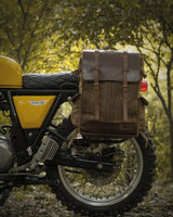 Zaino Vintage Moto Trip Machine - Rambler - Marrone - cafetwin