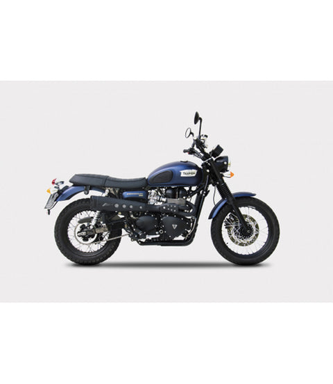 Scarico Triumph Scrambler EFI Zard 2 in 1 - cafetwin