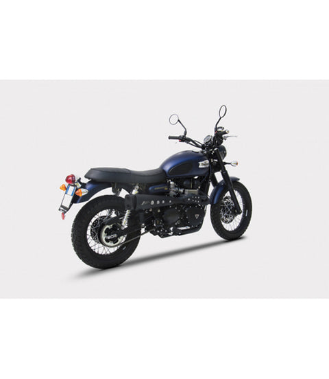 Scarico Triumph Scrambler EFI Zard 2 in 1 - cafetwin